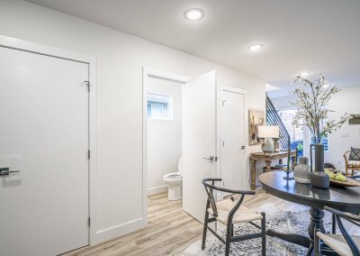 Interior of a new DADU construction featuring our Diana DADU floor plan located at 2518 NE 140th St., Unit C Seattle, WA 98125