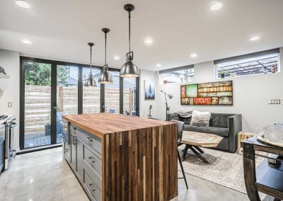 Interior photos of new DADU construction featuring our Ayva DADU floor plan located at 2448 Queen Anne Ave N, Seattle, WA 98109