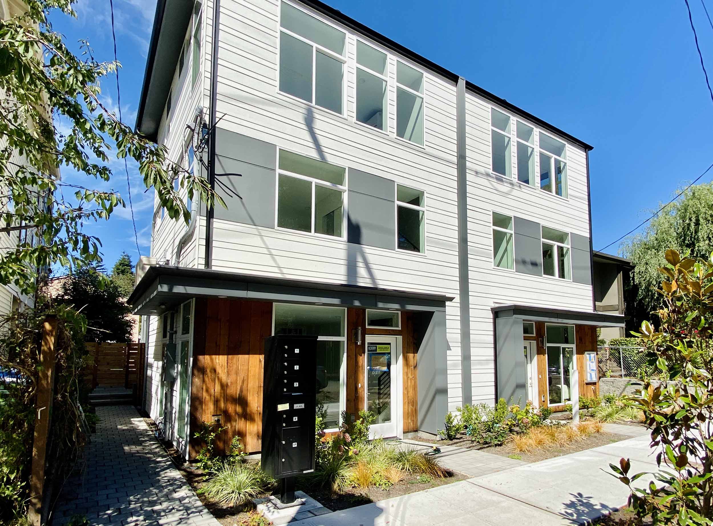 Unit 820 B Exterior of a Diana DADU floor-plan located at 820 S Rose Street Seattle, WA 98108
