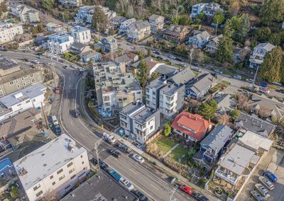 Beach Drive Duplexes - Aerial Photos