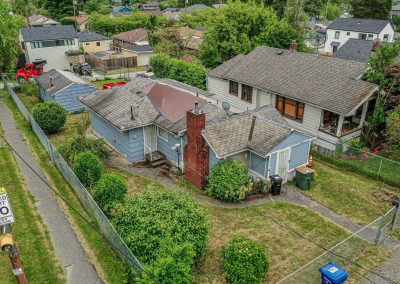 Before Aerial Photos - Whole House Renovation - 9002 12th Ave Seattle, WA 98106